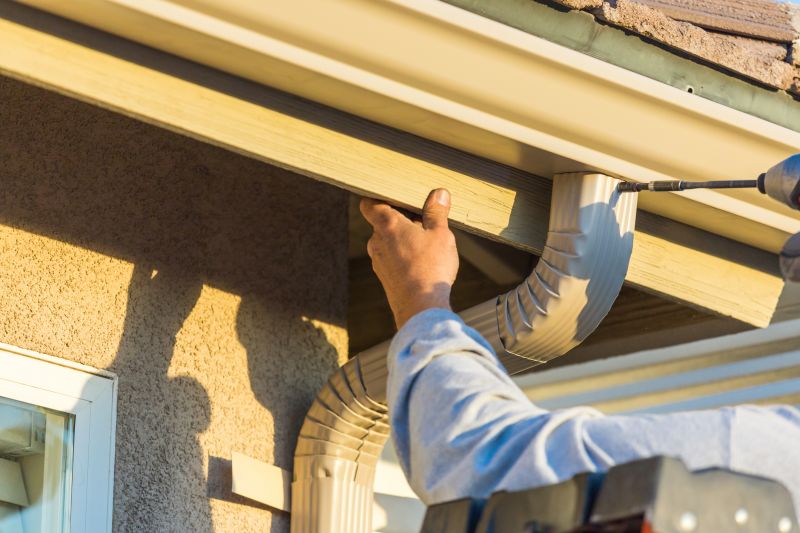 Steel Rain Gutter Installation in San Francisco, CA